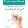 Trace and Color: Beach Time: Adult Activity Book
