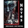 The Dark Lord Rises Horror, Gothic, Witchcraft Wide-Ruled Notebook, Journal, Diary, and/or Log: Perfect for Gothic, Horror, Dark Magic, & Fantasy Reco
