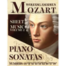 Mozart Wolfang Amadeus - Piano Sonatas - Sheet Music - Volume 2: Numbers: 10°11°12°13°14°15°16°17°18°