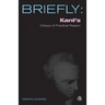 Kant's Critique of Practical Reason