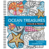 Color & Frame - Ocean Treasures (Adult Coloring Book)