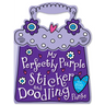 My Perfectly Purple Sticker and Doodling Purse
