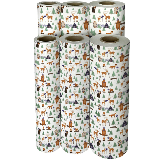 Winter Fairytale Christmas Gift Wrap by Present Paper