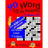 Word Fill-In Puzzles, Volume 13, 90 Puzzles, Over 150 words per puzzle