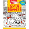 Cute Cat and Dog Puzzles: 144-Page Activity Book for Kids with Over 1,800 Objects to Find, Search-And-Find Puzzles Featuring Cute Kittens and Puppies