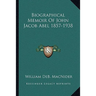 Biographical Memoir Of John Jacob Abel 1857-1938