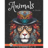 Animals in Style: Adult Coloring Book