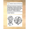 The History of Fluxions, Shewing in a Compendious Manner the First Rise Of, and Various Improvements Made in That Incomparable Method. by (the Late) M