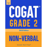COGAT Grade 2 Non-Verbal: Three Practice Tests - Level 8