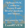 Michigan HVAC Contractor License Exam Review Questions and Answers