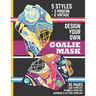 Design Your Own Goalie Mask: Design Your Own Goalie Mask - Goalie Mask Design Activity Book for Hockey Fans of All Ages