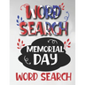 Word Search Memorial day: Memorial day USA remember & honor: USA Memorial Day, Honor the fallen heroes Memorial day; gift Idea
