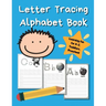 Letter Tracing Alphabet Book: ABC Learning Book for Kids - Toddlers, Preschool, K-2 - Sky Blue