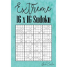 Extreme 16 x 16 Sudoku: Hard 16 x 16 Sudoku featuring 55 HARD Sudoku Puzzles and Answers Teal Cover