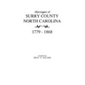 Marriages of Surry County, North Carolina 1779-1868