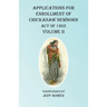 Applications For Enrollment of Chickasaw Newborn Act of 1905 Volume II