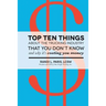 Top Ten Things about the Trucking Industry that You Don't Know...: And Why it's Costing You Money