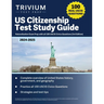 US Citizenship Test Study Guide 2024-2025: Naturalization Exam Prep with all 100 USCIS Civics Questions