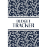 Budget Tracker (Navy and White Money Outlines): 6"x9" Monthly Finance Organizer for Expenses, Savings, and Debt; Manage Your Money Notebook