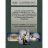 Lorraine Castle Apartments Building Corporation, Inc., et al., Petitioners, V. Justin Mackieurch et al. U.S. Supreme Court Transcript of Record with S