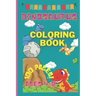 Dinosaurus coloring book -100 pages! - ages 4-8: 100 PAGES AGES 4-8 colouring book- king size colouring book- book ages 4-8- kids activity book- dino