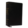 NKJV Study Bible, Premium Bonded Leather, Black, Red Letter Edition, Comfort Print: The Complete Resource for Studying God's Word