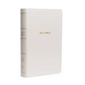 NKJV, Gift and Award Bible, Leather-Look, White, Red Letter Edition