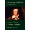 The Last Days of John Keats and Other Poems