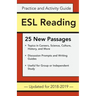 ESL Reading: 25 New Passages