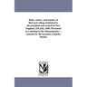 Rules, orders, and statutes of Harvard college instituted by the president and council of New England, 23d July, 1686. Presented at a meeting of the M