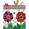 Easy Adult Coloring Book: Large Print Designs