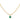 Malachite Stone Pendant Classic Gold Necklace by ETHICGOODS