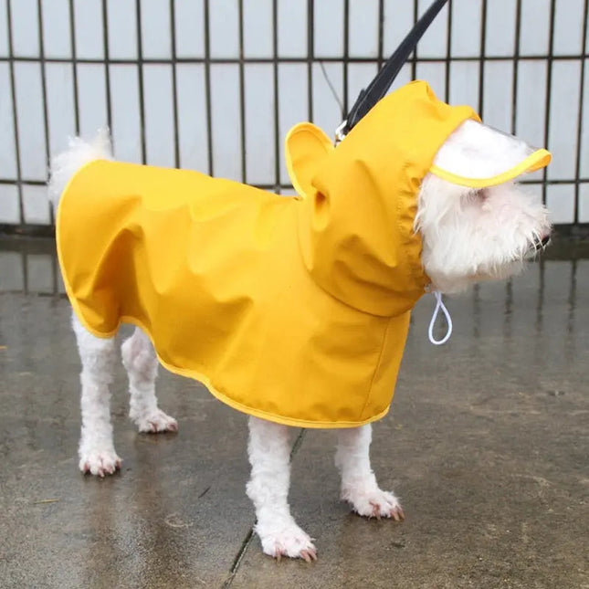 Dog Raincoat w/ Hood Type A - Dog & Cat Apparel by GROOMY