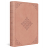 ESV Holy Bible: Dyslexia-Friendly Edition (Trutone, Blush Rose, Fleur-De-Lis Design)