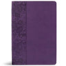 CSB Super Giant Print Reference Bible, Value Edition, Purple Leathertouch