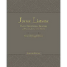 Jesus Listens Note-Taking Edition, Leathersoft, Gray, with Full Scriptures: Daily Devotional Prayers of Peace, Joy, and Hope (a 365-Day Prayer Book)