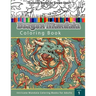 Coloring Book For Grown-Ups: Dragon Mandala Coloring Book