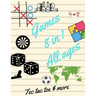 Tec tac toe & more Games 8 in 1 All ages: Printed on high-quality paper, Hangman, Captain's Mistress, Dots & Boxes, Tec tac toe, Tec tac toe 3D, Warsh