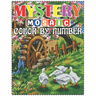 Mystery Mosaic Color By Number: Large Print landscape Adult Coloring Book Intricate Pixel Color By Number