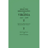 Selected Bibliography of Virginia, 1607-1699. Jamestown 350th Anniversary Historical Booklet Number 1