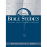 Topic Bible Studies Addressing Everyday Problems and Questions - Series 1