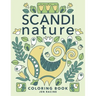 Scandi Nature Coloring Book: Easy, Stress-Free, Relaxing Coloring for Everyone