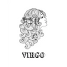 Virgo: Coloring Book with Three Different Styles of All Twelve Signs of the Zodiac. 36 Individual Coloring Pages. 8.5 x 11