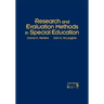 Research and Evaluation Methods in Special Education