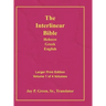 Interlinear Hebrew Greek English Bible-PR-FL/OE/KJ Large Pring Volume 1
