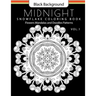 Snowflake Coloring Book Midnight Edition Vol.1: Adult Coloring Book Designs (Relax with our Snowflakes Patterns (Stress Relief & Creativity))