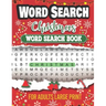 Christmas word search books for adults large print: Christian Christmas word search puzzle books for adults hard