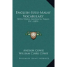 English-Sulu-Malay Vocabulary: With Useful Sentences, Tables, Etc. (1893)