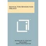 Manual For Benedictine Oblates