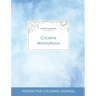 Adult Coloring Journal: Cocaine Anonymous (Butterfly Illustrations, Clear Skies)
